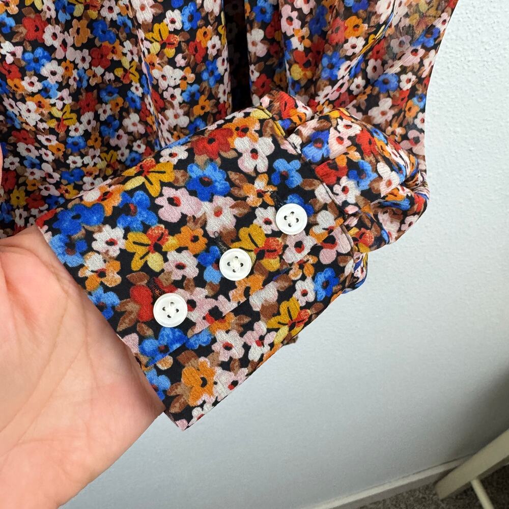 Ann Taylor Floral Blouse - Picture 3 of 5